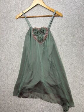 Revolution Dancewear Sage Green Chiffon Dance Costume
